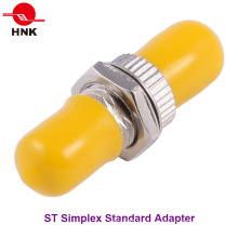 St Simplex Singlemode Standard Metal Fiber Optic Adapter